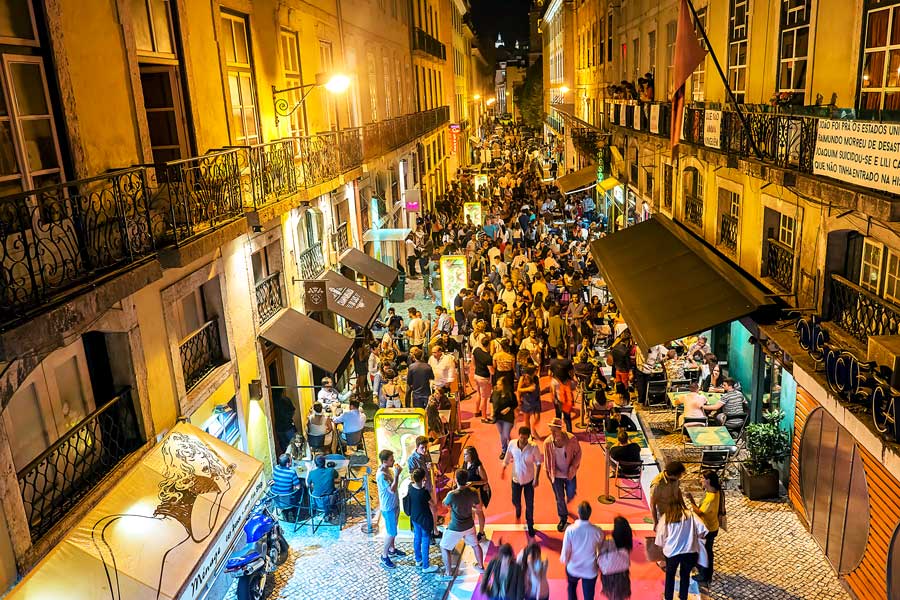 Restauranter og natteliv i Lissabon