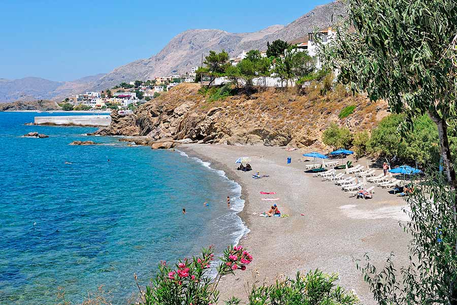Strande på Kalymnos