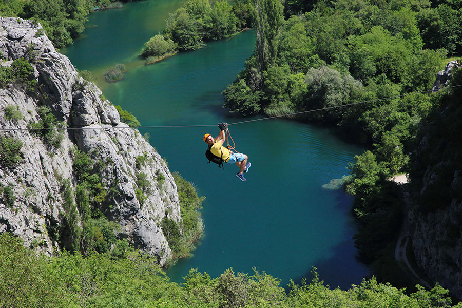 Zipline i Kroatien